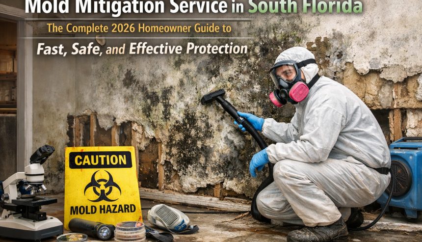 Mold mitigation service in South Florida
