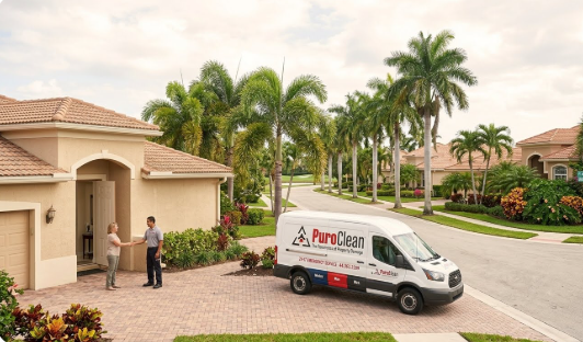 emergency water extraction services Broward County Plantation FL service area PuroClean of Plantation