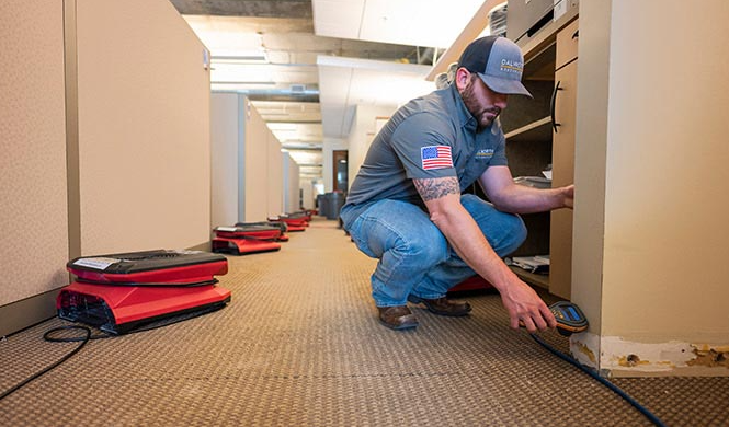 professional extraction process; what to do after flooding in home requires certified technicians