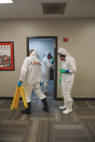 water damage restoration near me ; IICRC certified technicians using professional drying equipment in Plantation FL home | water damage faqs