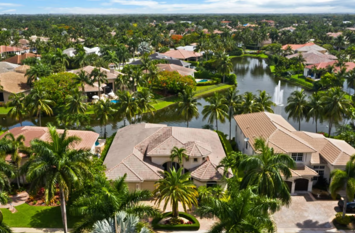 mold remediation near me Plantation FL humid subtropical neighborhood aerial view