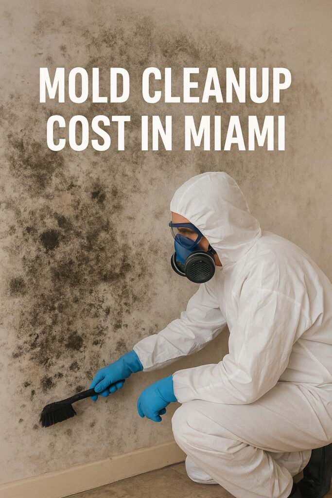 Mold Cleanup Cost in Miami