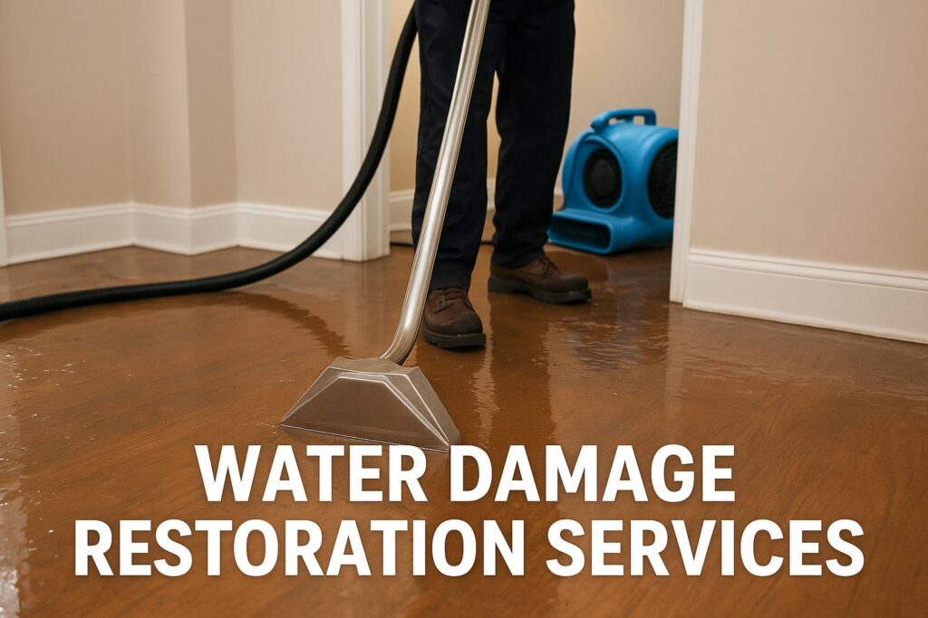 water damage restoration services in Plantation