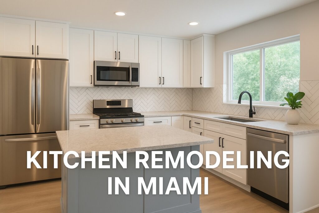 kitchen remodeling in Miami