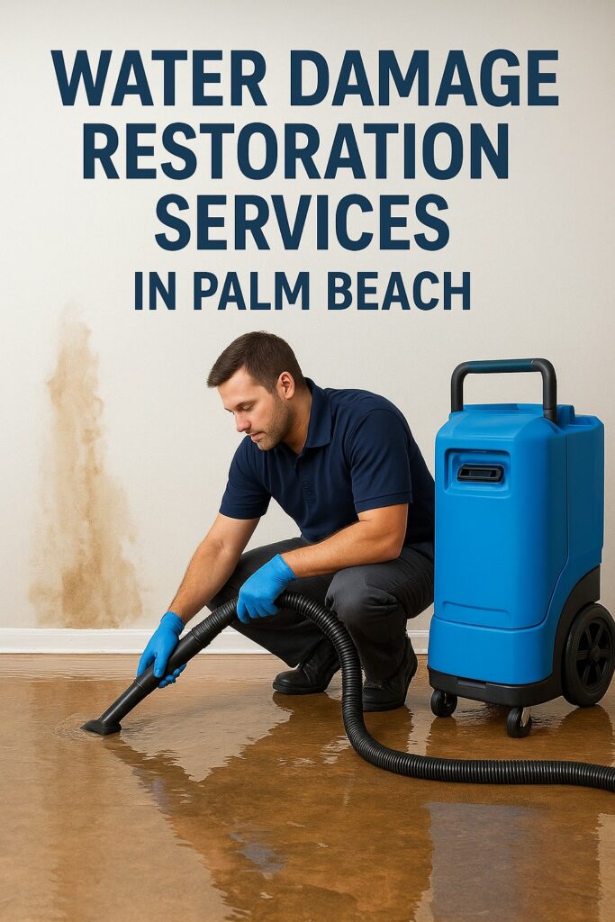 Water Damage Restoration Services in Palm Beach