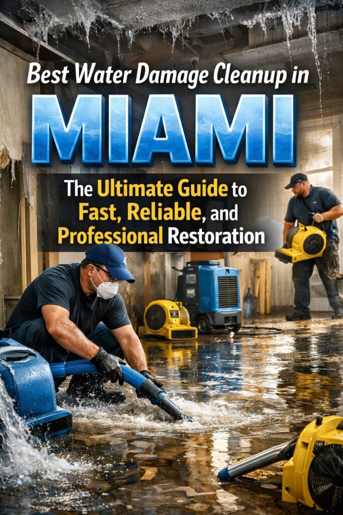 Best Water Damage Cleanup in Miami