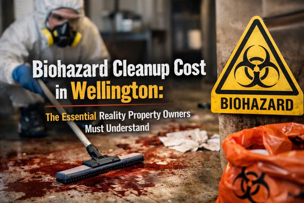 Biohazard cleanup cost in Wellington
