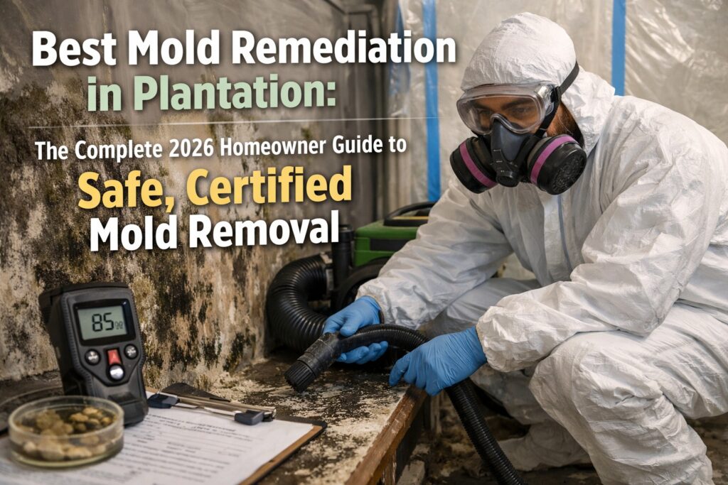 Best mold remediation in Plantation
