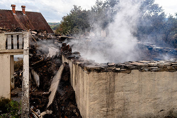 Fire and Smoke Damage Restoration in Plantation