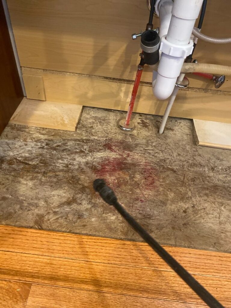  water damage situation in Quakertown,PA