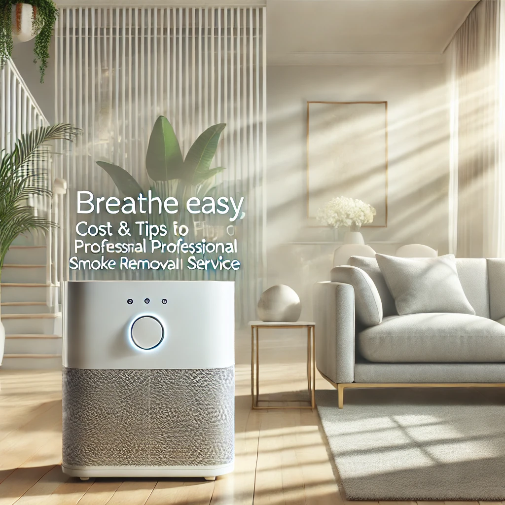 Breathe Easy, Cost & Tips to Professional Smoke Removal Service