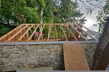 Tree Removal and Garage Restoration in Glenside