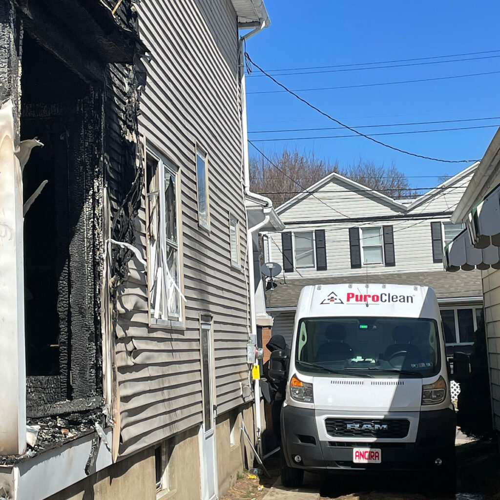 fire damage restoration in