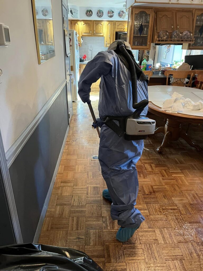 water damage restoration process