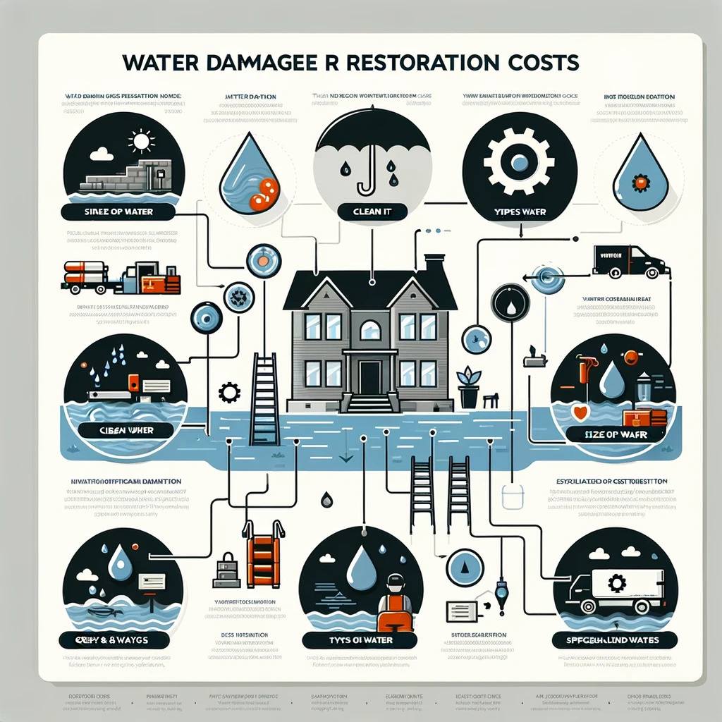 water damage restoration cost