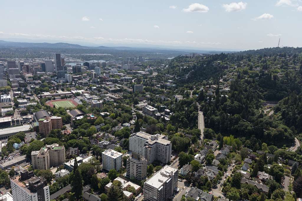Portland Ariel view