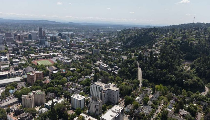Portland Ariel view