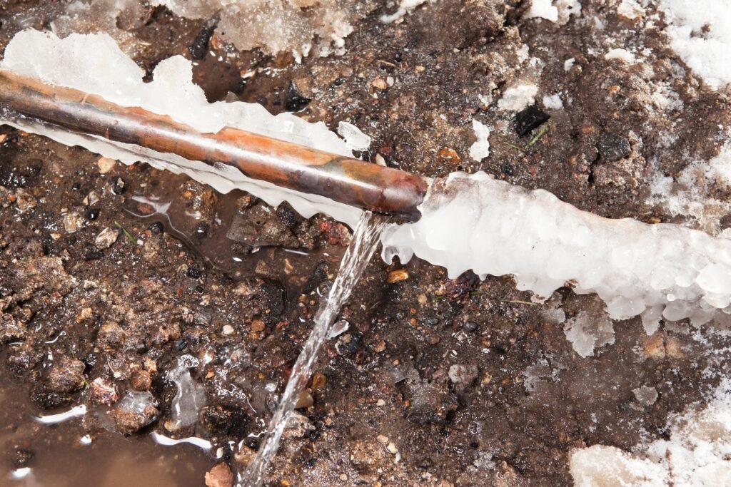 frozen pipe