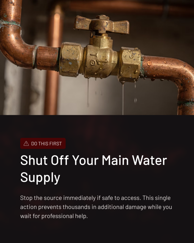 waiting on insurance after water damage