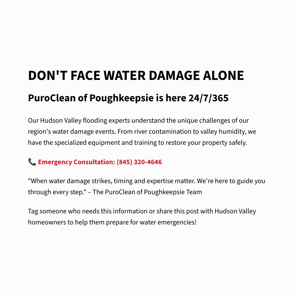 Hudson Valley Basement Flooding: Complete Recovery Guide for Poughkeepsie and Beyond