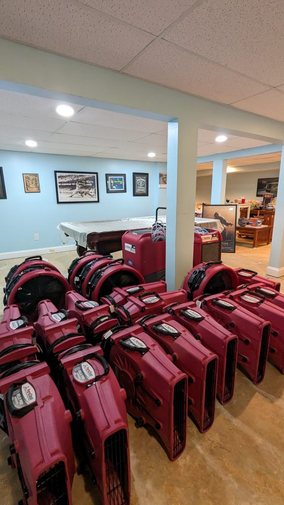 Disaster restoration equipment