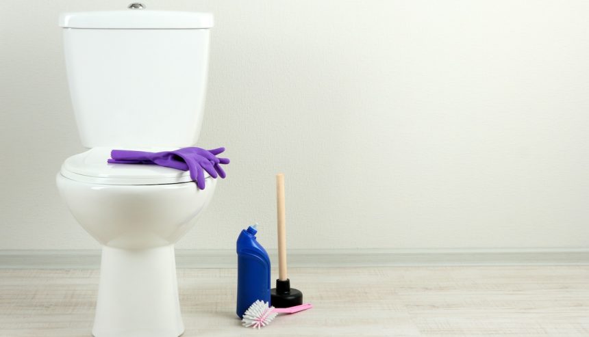 Does toilet bowl cleaner damage grout