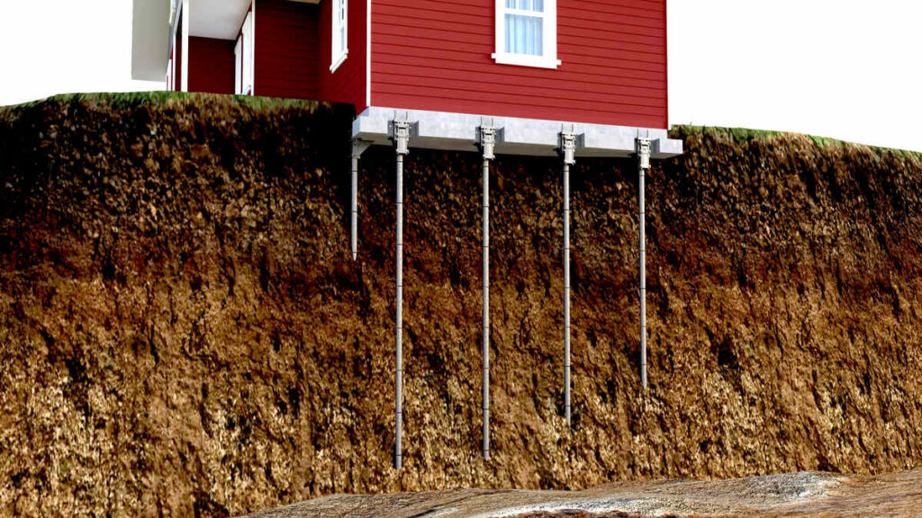 Water restoration assessment at an older Grapeland Rancho Cucamonga CA home showing foundation moisture intrusion from expansive clay soil conditions