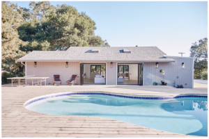 Water damage restoration assessment inside a short term rental vacation property along the Cucamonga Valley wine trail in Rancho Cucamonga CA requiring immediate professional response
