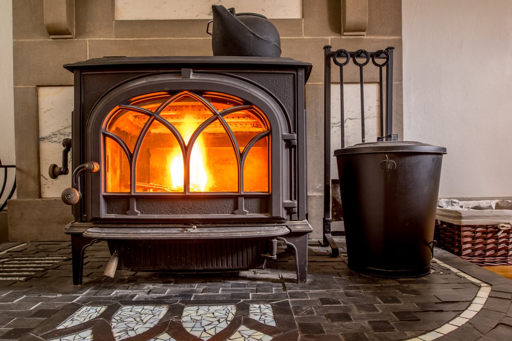 wood stove