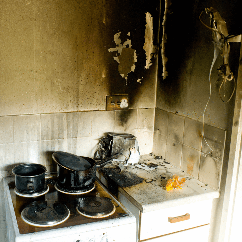 fired kitchen