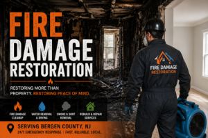 100% Trusted Fire Damage Restoration in Bergen County, NJ