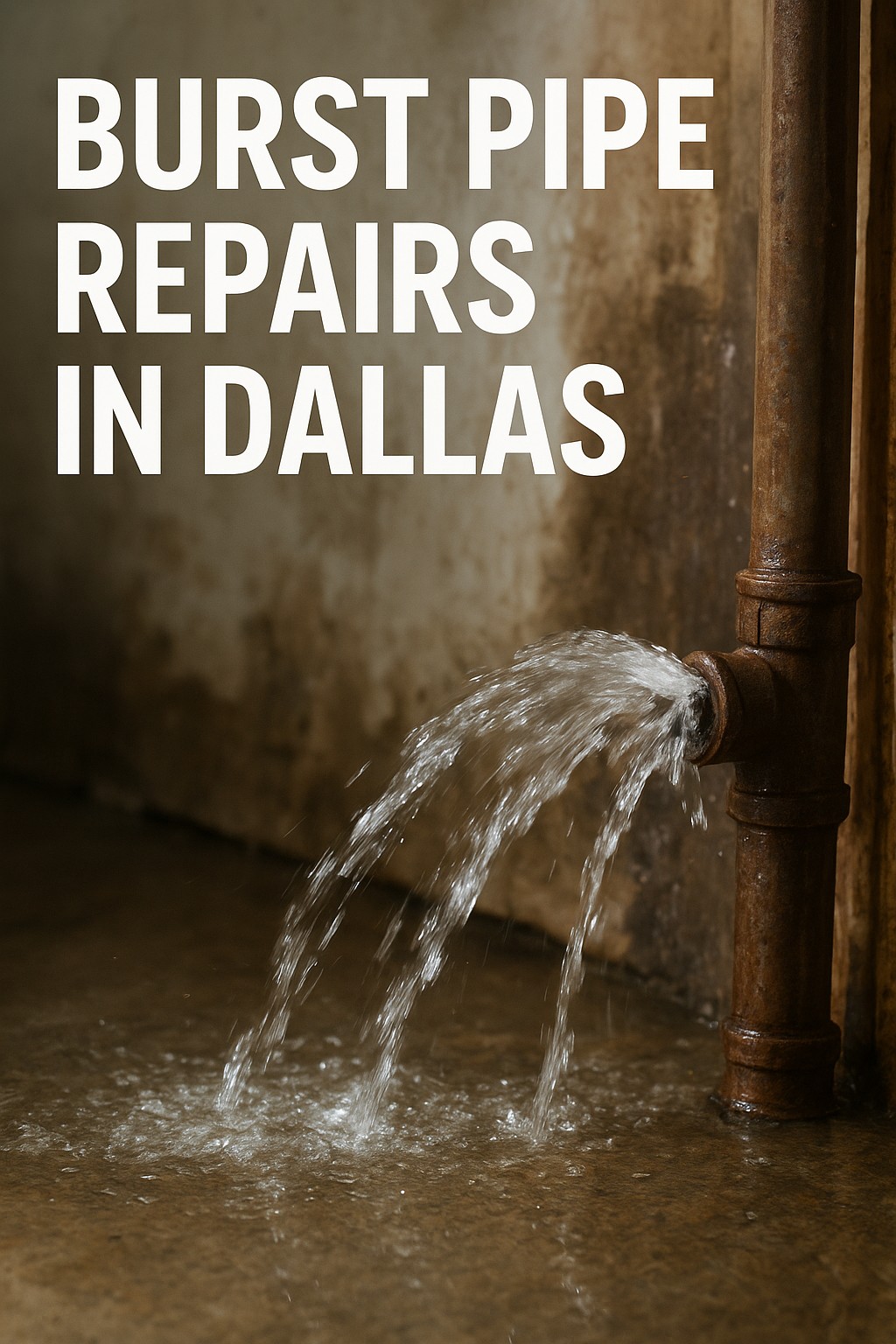 Burst Pipe Repairs in Dallas: A Complete Guide for Homeowners and Property Managers