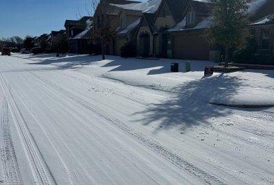 Snowstorm Damage Repairs in Dallas
