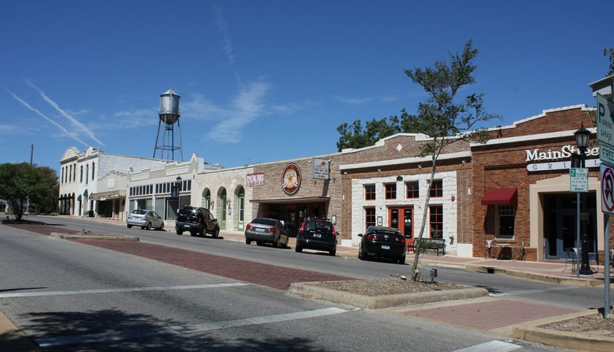 Round Rock TX historic district