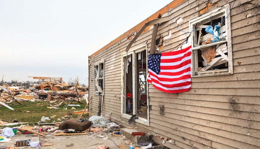 tornado damage