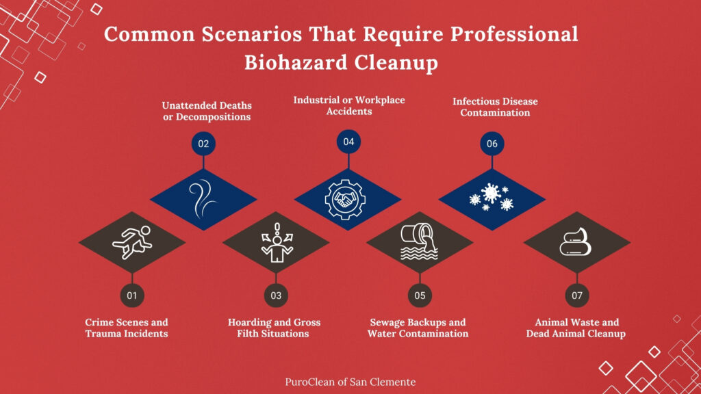 when you need biohazard cleanup expert