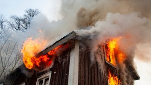 Insurance fire damage repair