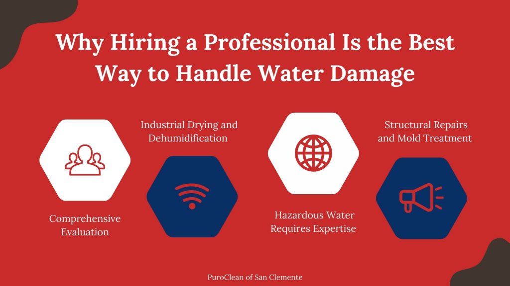 advantages of professional water damage restoration