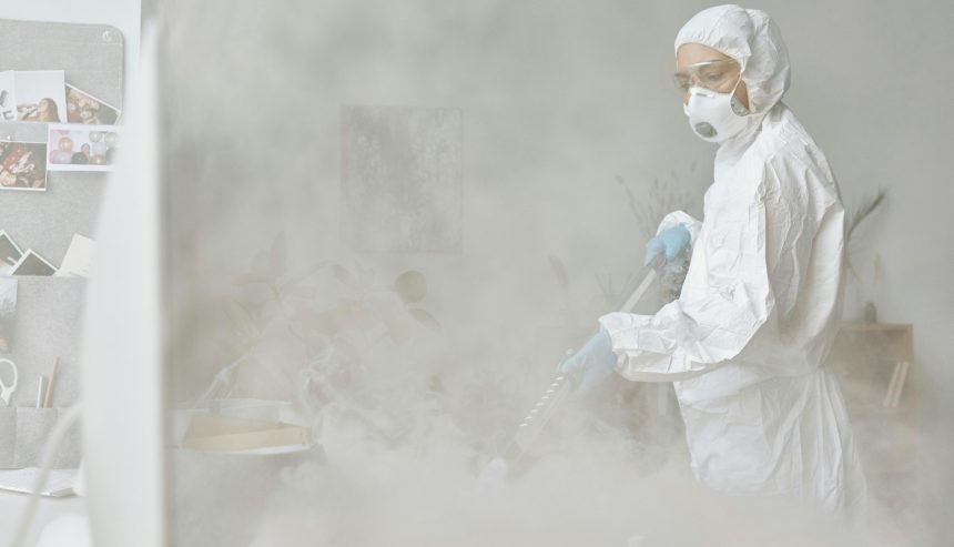 biohazard cleaning health risks
