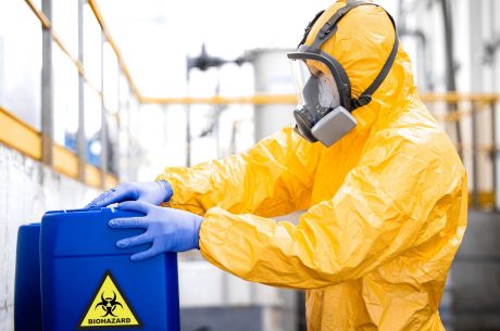 biohazard cleanup process