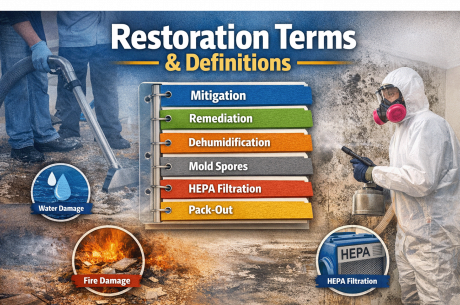Common Restoration Industry Terms Every Homeowner Should Know