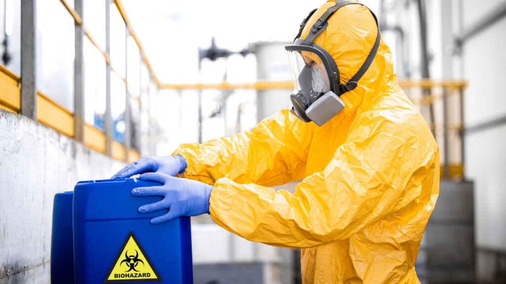 biohazard cleanup process