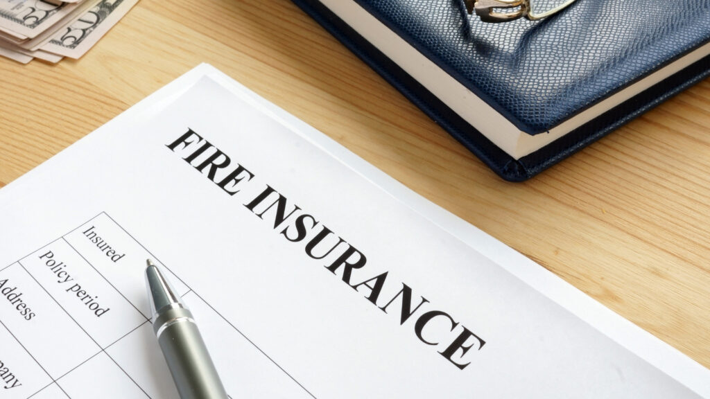 fire damage insurance claim