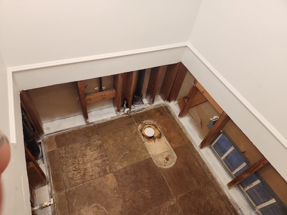 Category 3 water loss in progress