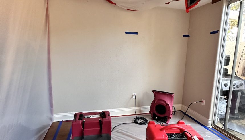 The water damage in University City.