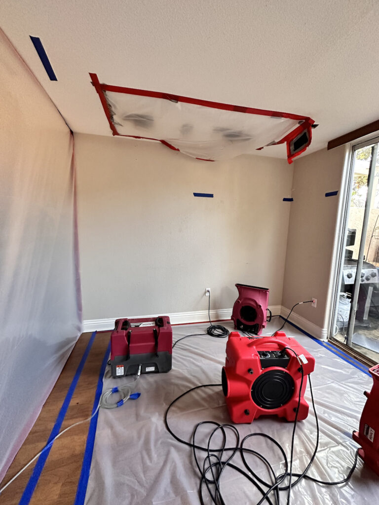 The water damage in University City.