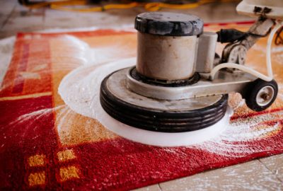 area rug cleaning after damage
