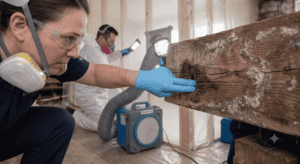 White Fuzzy Mold Removal