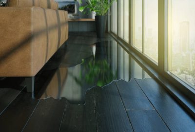 what to do about water under floorboards