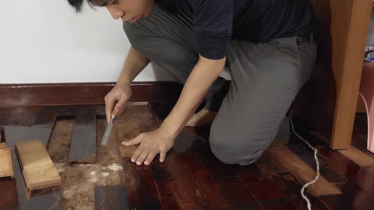 mold under flooring danger